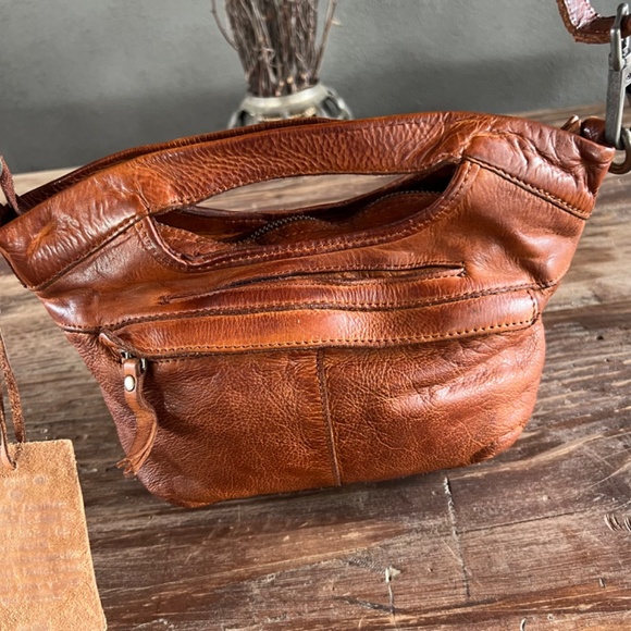 LATICO WEAVER RUSTIC LEATHER CROSSBODY CONVERTIBLE - Picture 6 of 16